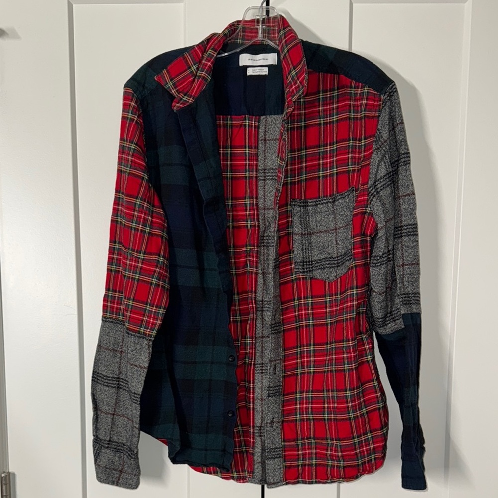 Urban Outfitters Red Plaid Shirt